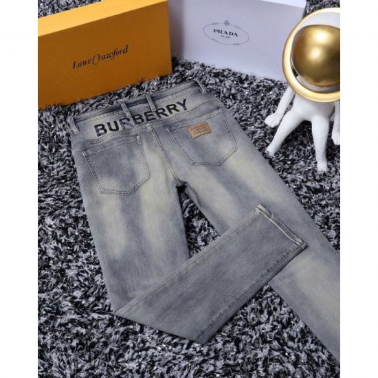 2024SS New Limited Edition Print BURBERRY Burberry Jeans