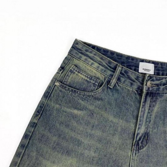 2024SS Limited edition BURBERRY jeans that are absolutely perfect for summer 2024SS Limited edition BURBERRY jeans that are absolutely perfect for summer