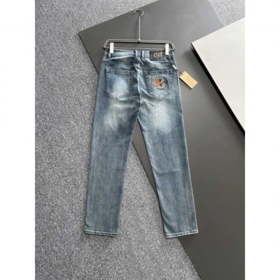 2024SS New Sale Adult OK BURBERRY Burberry Men's Jeans 2024SS New Sale Adult OK BURBERRY Burberry Men's Jeans