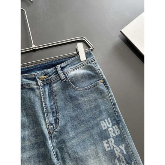 2024SS New Sale Adult OK BURBERRY Burberry Men's Jeans 2024SS New Sale Adult OK BURBERRY Burberry Men's Jeans