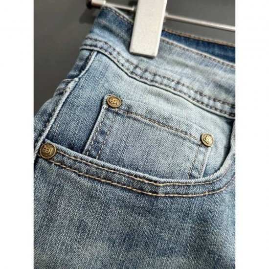 2024SS New Sale Adult OK BURBERRY Burberry Men's Jeans 2024SS New Sale Adult OK BURBERRY Burberry Men's Jeans