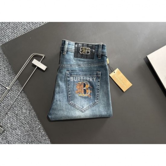 2024SS New Sale Adult OK BURBERRY Burberry Men's Jeans 2024SS New Sale Adult OK BURBERRY Burberry Men's Jeans