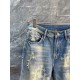 2024SS Latest Love at First Sight CHROME HEARTS Chrome Hearts Jeans 2024SS Latest Love at First Sight CHROME HEARTS Chrome Hearts Jeans