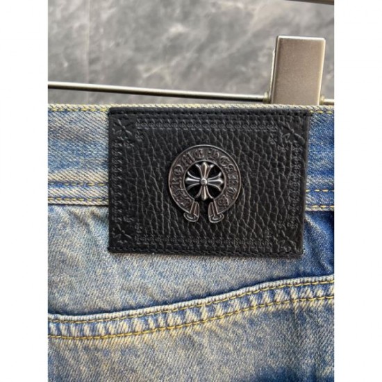 2024SS Latest Love at First Sight CHROME HEARTS Chrome Hearts Jeans 2024SS Latest Love at First Sight CHROME HEARTS Chrome Hearts Jeans