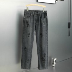 2024SS Stylish Style CHROME HEARTS Chrome Hearts Jeans