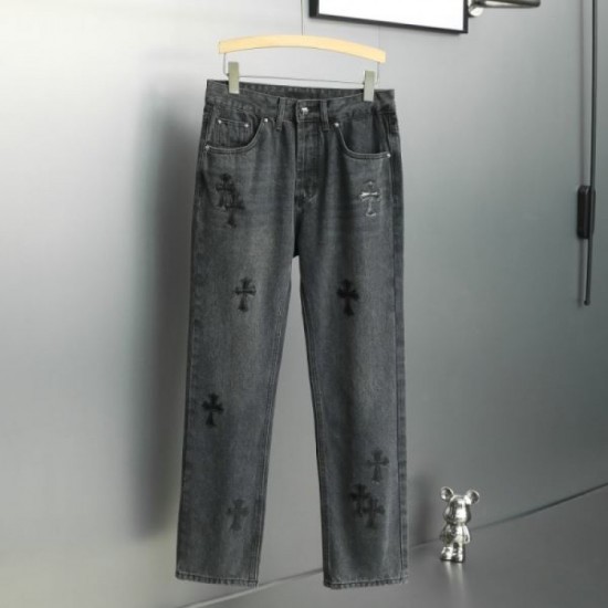 2024SS Stylish Style CHROME HEARTS Chrome Hearts Jeans 2024SS Stylish Style CHROME HEARTS Chrome Hearts Jeans