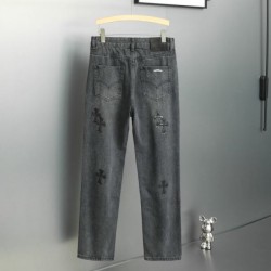 2024SS Stylish Style CHROME HEARTS Chrome Hearts Jeans