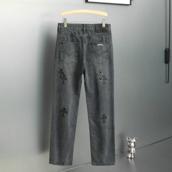 2024SS Stylish Style CHROME HEARTS Chrome Hearts Jeans 2024SS Stylish Style CHROME HEARTS Chrome Hearts Jeans