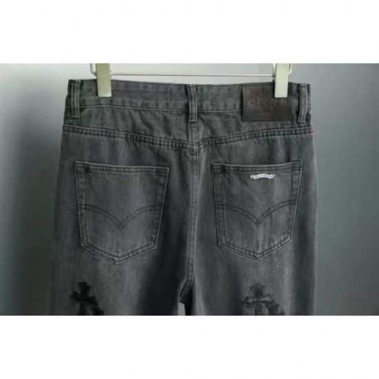 2024SS Stylish Style CHROME HEARTS Chrome Hearts Jeans 2024SS Stylish Style CHROME HEARTS Chrome Hearts Jeans