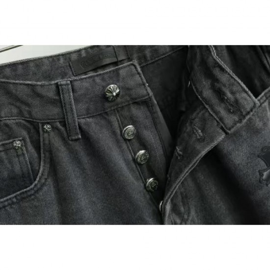 2024SS Stylish Style CHROME HEARTS Chrome Hearts Jeans 2024SS Stylish Style CHROME HEARTS Chrome Hearts Jeans
