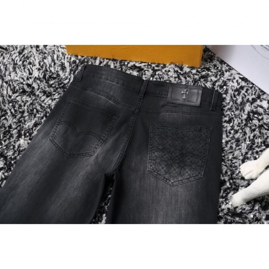2024SS Overseas Limited New Item CHROME HEARTS Chrome Hearts Jeans 2024SS Overseas Limited New Item CHROME HEARTS Chrome Hearts Jeans