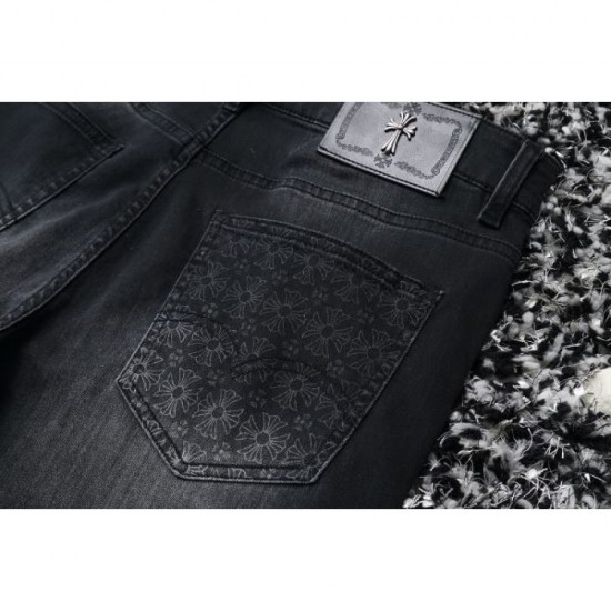 2024SS Overseas Limited New Item CHROME HEARTS Chrome Hearts Jeans 2024SS Overseas Limited New Item CHROME HEARTS Chrome Hearts Jeans