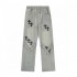 2024SS The forefront of fashion CHROME HEARTS Chrome Hearts jeans