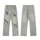 2024SS The forefront of fashion CHROME HEARTS Chrome Hearts jeans 2024SS The forefront of fashion CHROME HEARTS Chrome Hearts jeans