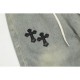 2024SS The forefront of fashion CHROME HEARTS Chrome Hearts jeans 2024SS The forefront of fashion CHROME HEARTS Chrome Hearts jeans