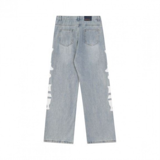2024SS super popular latest work CHROME HEARTS chrome hearts jeans 2024SS super popular latest work CHROME HEARTS chrome hearts jeans
