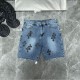 2024SS Beautiful color check spring/summer CHROME HEARTS denim pants 2024SS Beautiful color check spring/summer CHROME HEARTS denim pants