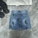 2024SS Beautiful color check spring/summer CHROME HEARTS denim pants 2024SS Beautiful color check spring/summer CHROME HEARTS denim pants