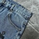 2024SS Beautiful color check spring/summer CHROME HEARTS denim pants 2024SS Beautiful color check spring/summer CHROME HEARTS denim pants