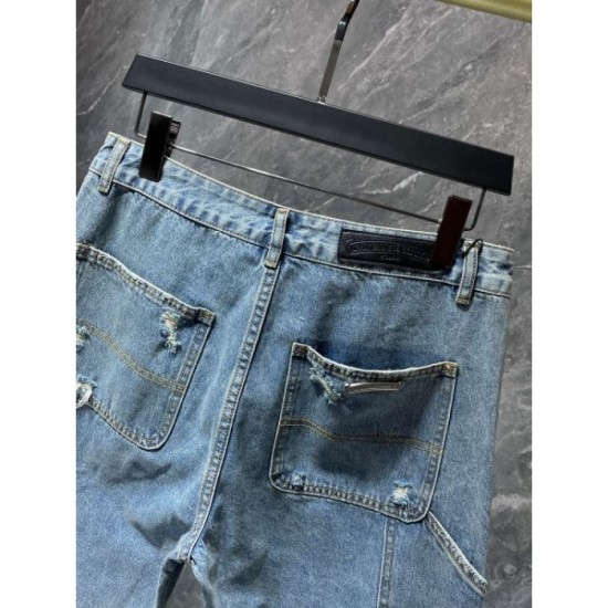 2024SS Great coordination CHROME HEARTS Denim pants 2024SS Great coordination CHROME HEARTS Denim pants