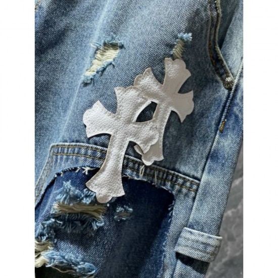 2024SS Great coordination CHROME HEARTS Denim pants 2024SS Great coordination CHROME HEARTS Denim pants