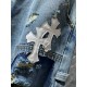 2024SS Great coordination CHROME HEARTS Denim pants 2024SS Great coordination CHROME HEARTS Denim pants