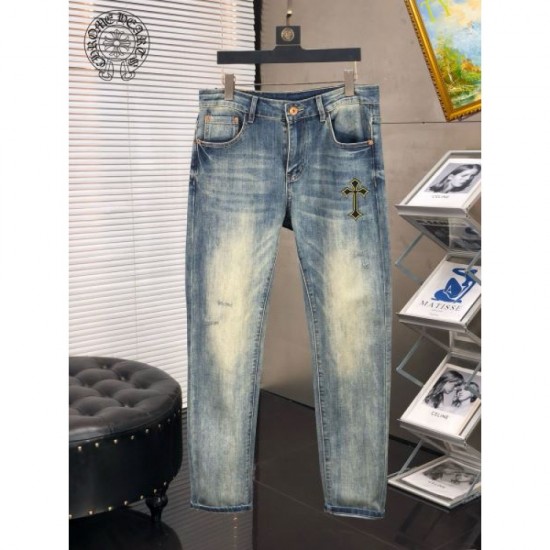 2024SS Spring/Summer New Popular Brand CHROME HEARTS Jeans 2024SS Spring/Summer New Popular Brand CHROME HEARTS Jeans