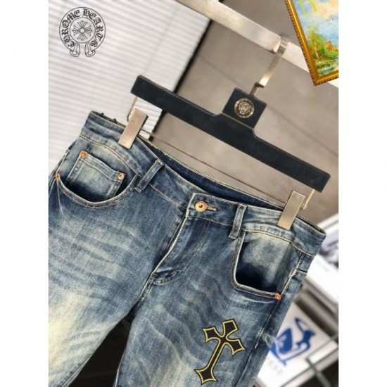 2024SS Spring/Summer New Popular Brand CHROME HEARTS Jeans 2024SS Spring/Summer New Popular Brand CHROME HEARTS Jeans