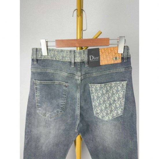 2024SS DIOR jeans that give the impression of a fashionable expert 2024SS DIOR jeans that give the impression of a fashionable expert