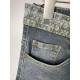 2024SS DIOR jeans that give the impression of a fashionable expert 2024SS DIOR jeans that give the impression of a fashionable expert