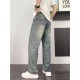 2024SS DIOR jeans worn by celebrities and celebrities 2024SS DIOR jeans worn by celebrities and celebrities