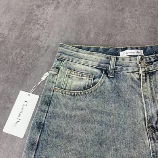 2024SS DIOR jeans worn by celebrities and celebrities 2024SS DIOR jeans worn by celebrities and celebrities