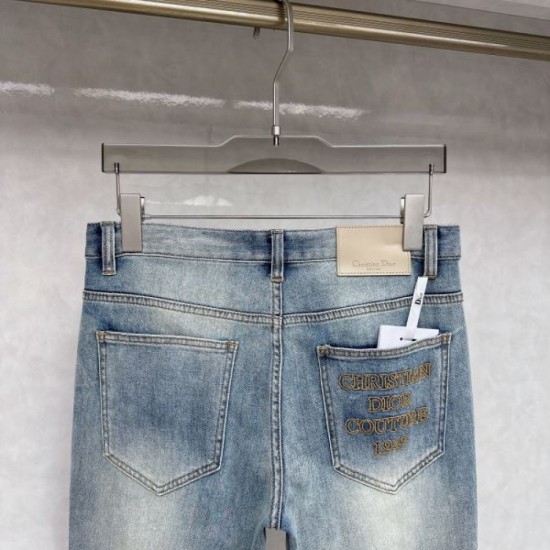 2024SS High quality popular item DIOR Men's jeans 2024SS High quality popular item DIOR Men's jeans