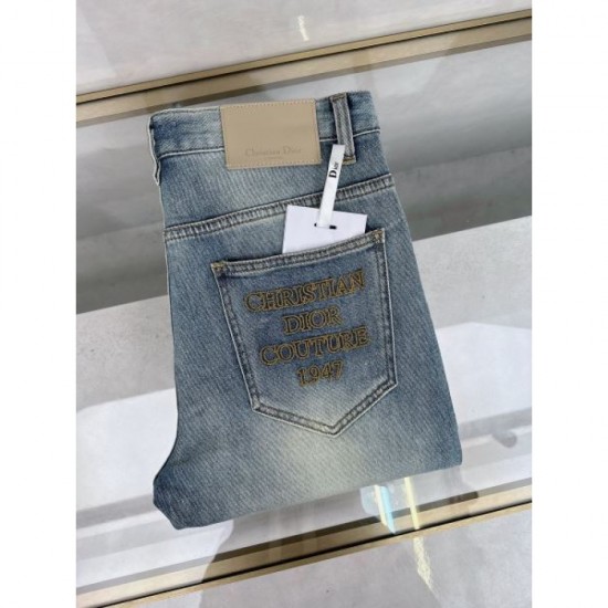 2024SS High quality popular item DIOR Men's jeans 2024SS High quality popular item DIOR Men's jeans