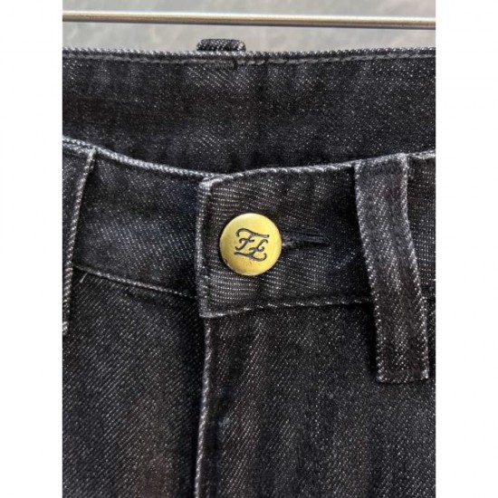 2024SS fashion sense is skyrocketing! FENDI jeans 2024SS fashion sense is skyrocketing! FENDI jeans