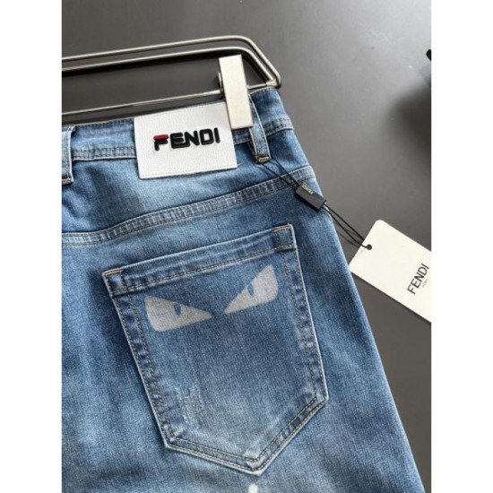 2024SS Fashionable FENDI Men's Jeans 2024SS Fashionable FENDI Men's Jeans