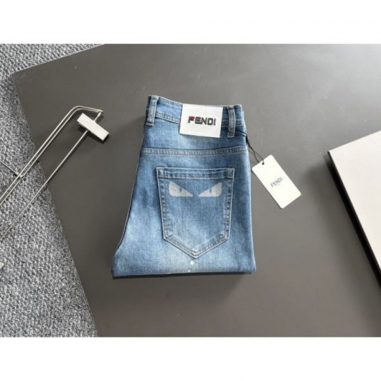 2024SS Fashionable FENDI Men's Jeans 2024SS Fashionable FENDI Men's Jeans