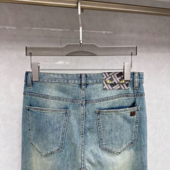 2024SS Timeless Design FENDI Men's Jeans 2024SS Timeless Design FENDI Men's Jeans