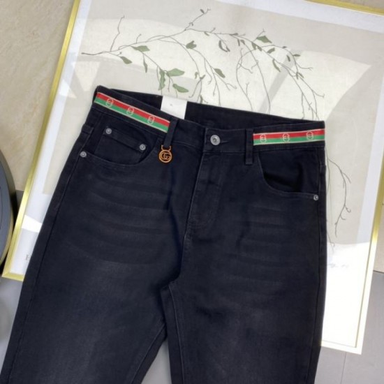 2024SS This season's hottest trend GUCCI Gucci jeans 2024SS This season's hottest trend GUCCI Gucci jeans