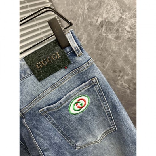2024SS GUCCI Gucci jeans that give the impression of a fashionable expert 2024SS GUCCI Gucci jeans that give the impression of a fashionable expert