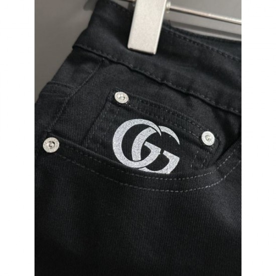 2024SS Full of adult atmosphere GUCCI Gucci men's jeans 2024SS Full of adult atmosphere GUCCI Gucci men's jeans