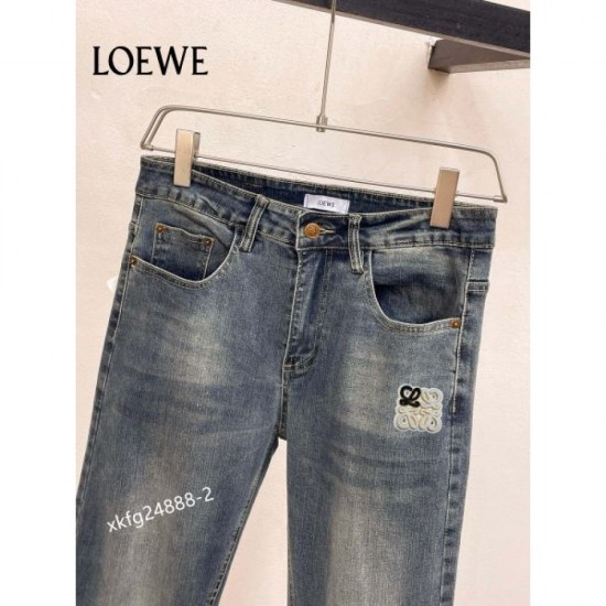 2024SS LOEWE jeans with the latest trends 2024SS LOEWE jeans with the latest trends