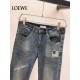 2024SS LOEWE jeans with the latest trends 2024SS LOEWE jeans with the latest trends