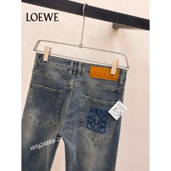 2024SS LOEWE jeans with the latest trends 2024SS LOEWE jeans with the latest trends