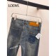 2024SS LOEWE jeans with the latest trends 2024SS LOEWE jeans with the latest trends