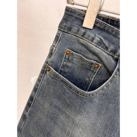 2024SS LOEWE jeans with the latest trends 2024SS LOEWE jeans with the latest trends
