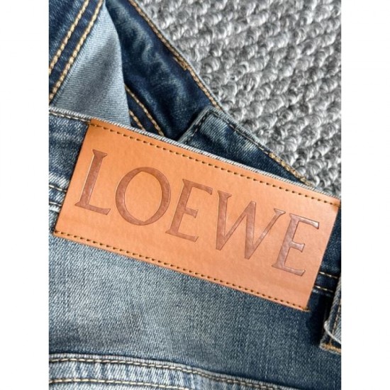 2024SS Luxury Brand Super Cheap Special Price LOEWE Men's Jeans 2024SS Luxury Brand Super Cheap Special Price LOEWE Men's Jeans