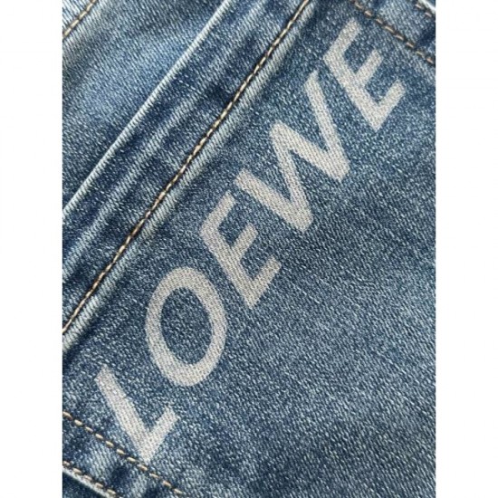 2024SS Luxury Brand Super Cheap Special Price LOEWE Men's Jeans 2024SS Luxury Brand Super Cheap Special Price LOEWE Men's Jeans