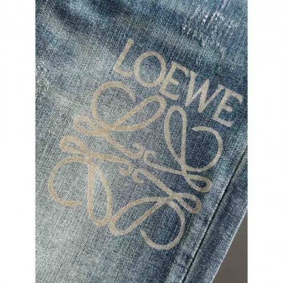 2024SS Luxury Brand Super Cheap Special Price LOEWE Men's Jeans 2024SS Luxury Brand Super Cheap Special Price LOEWE Men's Jeans