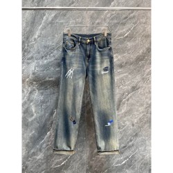2024SS LOUIS VUITTON jeans for a casual look